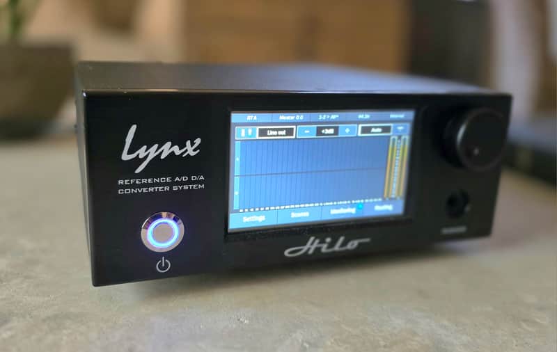 Lynx Hilo Reference A/D D/A Converter with LT-USB Card & Rackmount